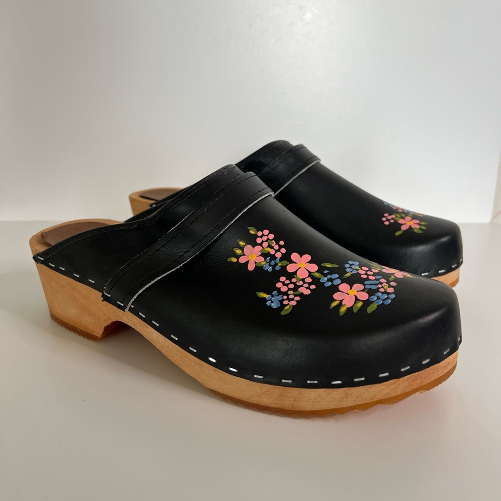 Olsson Clogs De Luxe Made in Sweden Rare Clogs
